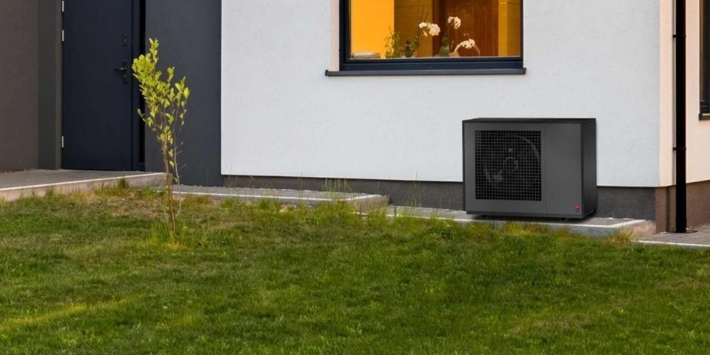 Schutz für die Wärmepumpe bei Muster Elektro in Musterstadt
